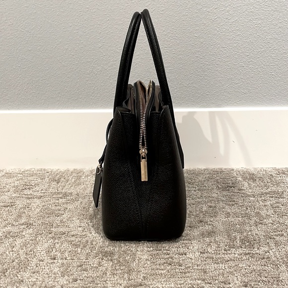 Kate Spade New York - Margaux Leather Zip Medium Satchel Bag - Picture 3 of 7